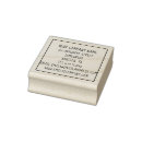 Search for square rubber stamps Modern