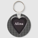 Search for my name keychains Heart