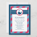 Search for red baby boy shower invitations Nautical