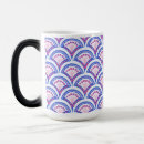 Recherche de motif mosaïque tasses Fleurs