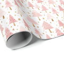 Search for pink and gold christmas wrapping paper Seamless pattern