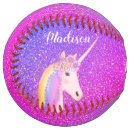 Search for purple softballs Glitter