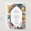 Search for unique girl 1st birthday invitations First birthday party