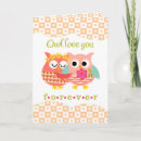 Search for pattern owl cards Pink
