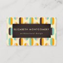 Search for 1950s business cards Geometric
