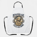 Search for golden retriever puppy aprons Animal