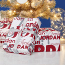 Search for red and silver wrapping paper Modern
