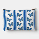 Recherche de papillon cosmétiques pochettes Bleu