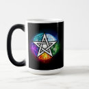 Search for pentagrams mugs Wicca