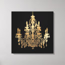 Search for chandelier canvas prints Crystal