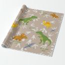 Search for prehistoric wrapping paper Jungle