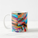 Search for bright abstract mugs Watercolor
