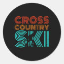 Search for cross country skiing stickers Skier