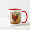 Search for red rooster mugs Chicken