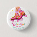Search for roller skate buttons Girl birthday
