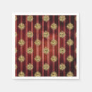 Recherche de motif rayé serviettes Rouge