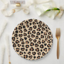 Search for cheetah paper plates Leopard spots