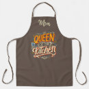Search for queen of the kitchen aprons Lady chef boss