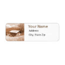 Search for cabin return address labels Rustic