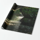 Search for waterfalls wrapping paper Beautiful