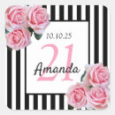 Search for style birthday stickers Black and white