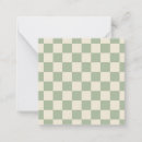 Recherche de damier vert cartes postales Blanc