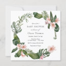 Recherche de hibiscus baby shower invitations Luau