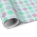 Recherche de pochoir papier cadeau Rose