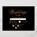 Search for rose gold and black invitations Calligraphy