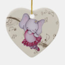 Search for pink elephant ornaments Girly