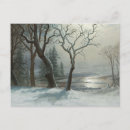 Search for winter painting postcards Trees