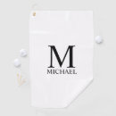Search for monogrammed golf towels Dad