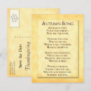 Search for thanksgiving save the date postcards Harvest
