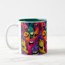 Recherche de dessin abstrait tasses Motif