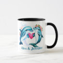 Search for funny dolphin mugs Sea