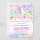 Search for unicorn head invitations Pastel