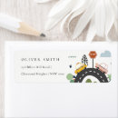 Search for transportation return address labels Boy