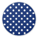 Recherche de pois blanc boutons et poignées de porte Bleu