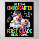 Search for kindergarten graduation posters Unicorn