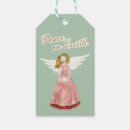 Search for christmas angel gift tags Peace on earth
