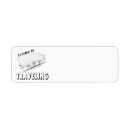 Search for luggage return address labels Suitcase