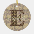 Search for letter e ornaments Floral