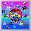 Recherche de musique des années 80 posters Cassette