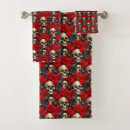 Search for skull bath towels Gothic