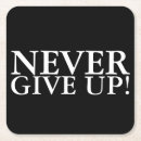 Search for motivational coasters Black and white