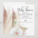 Search for pampas grass baby shower invitations Tropical