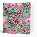 Search for leopard print binders Pink