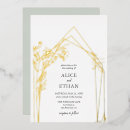 Recherche de géométrique mariage invitations Rustique