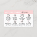 Recherche de lumières cartes visite Cosmétique