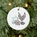 Search for peace dove ornaments Star of david